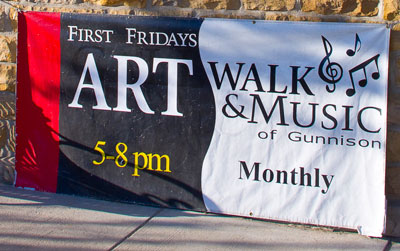 First Friday Artwalk and Music in Gunnison